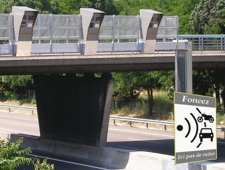 Radars - Voici une nouvelle technique visant à tromper l'oeil des vicieux !  » , le site suisse de l'information moto