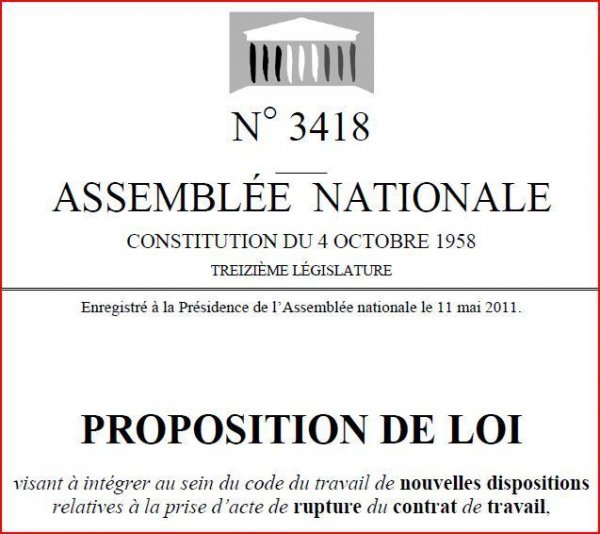 Prise D Acte Dans Le Code Du Travail Ou Prise D Acte