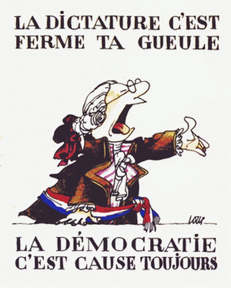 La « Démocratie bourgeoise », Cause toujours, ou Ferme ta G… - AgoraVox le  média citoyen